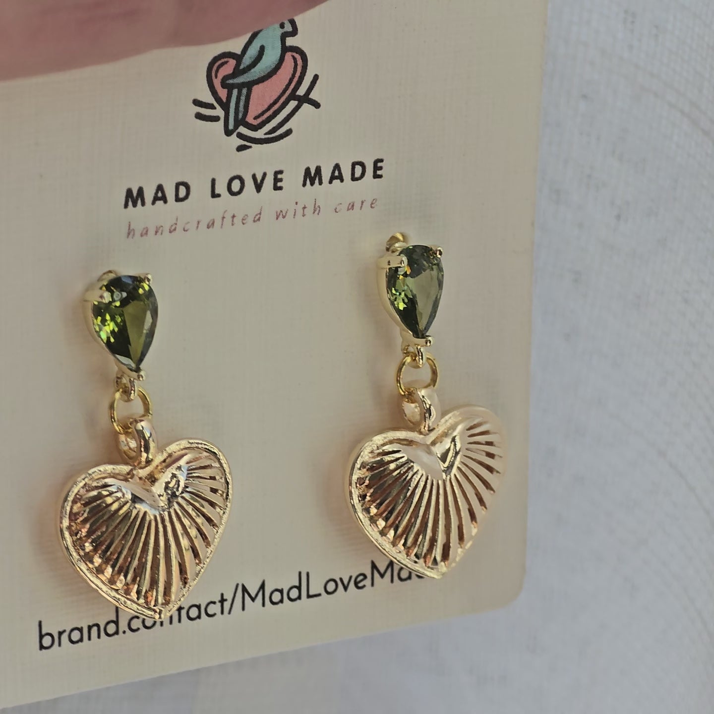 Heart of Gold Earrings