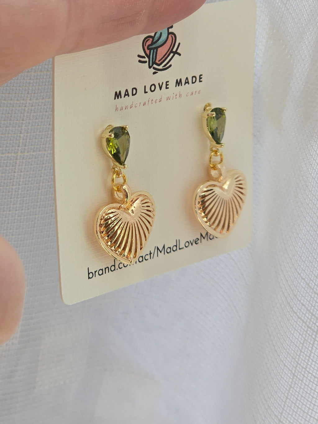 Heart of Gold Earrings