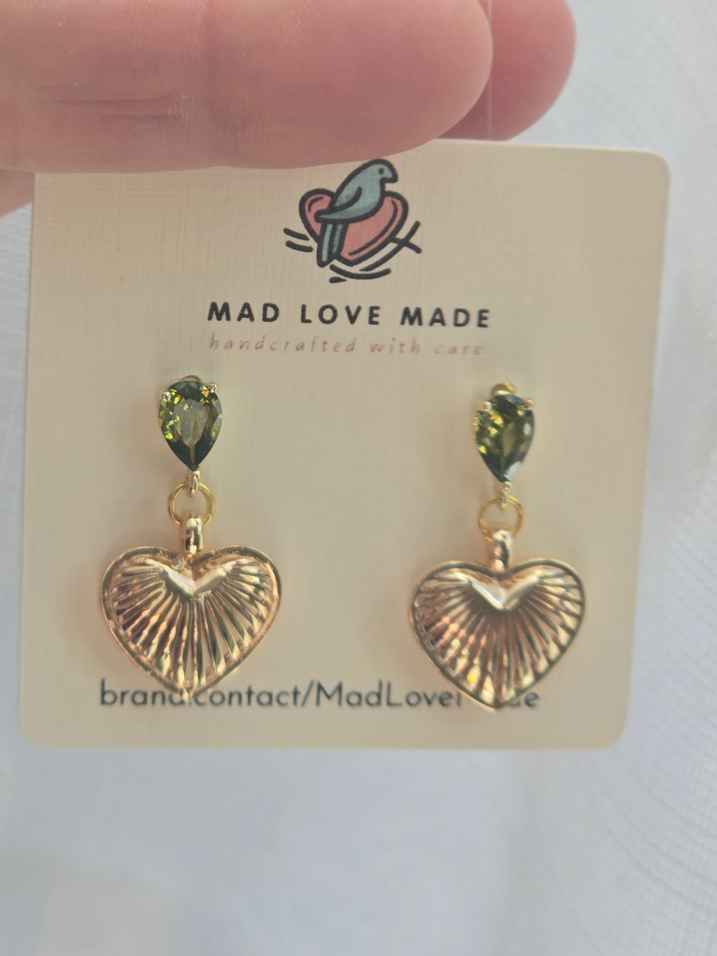 Heart of Gold Earrings